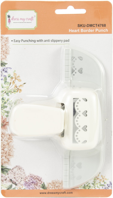 Dress My Craft Paper Punch-Heart Border - DMCT4768 - 194186001057