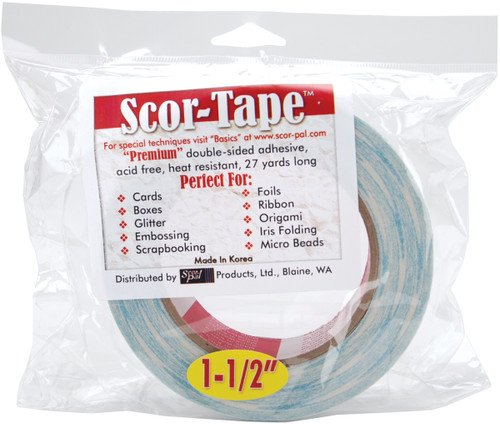 Scor-Tape-1.5"X27yd SP204 - 718122660810