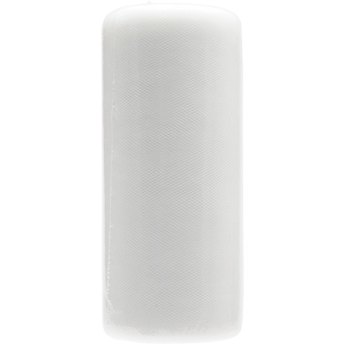 Falk Tulle 6"X25yd Spool-Silk White - 11000-11042 - 717371110428