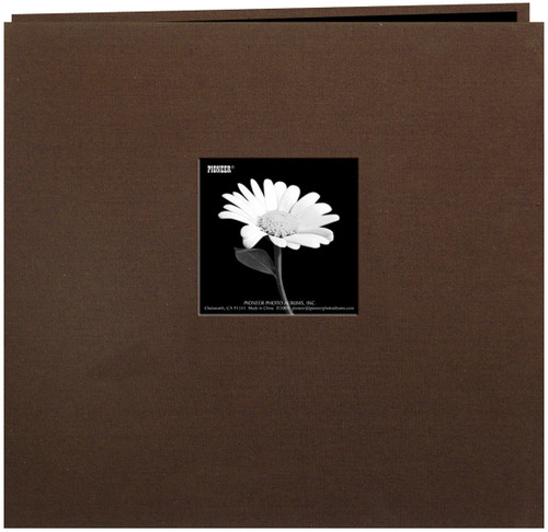 Pioneer Book Cloth Cover Post Bound Album 12"X12"-Brown - MB10CB-FE/CB - 023602619906 Pioneer Book Cloth Cover Post Bound Album 12"X12"-Brown - MB10CB-FE/CB - 023602619906