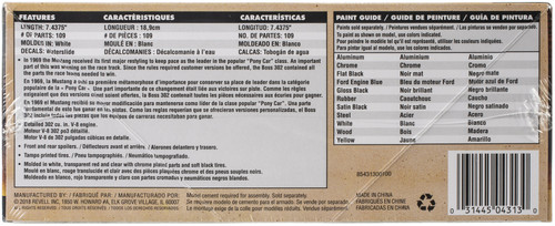 Plastic Model Kit-69' Boss 302 Mustang 1:25 -85-4313