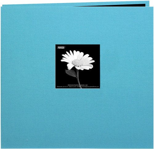 Pioneer Book Cloth Cover Post Bound Album 12"X12"-Turquoise Blue - MB10CB-FT/TB - 023602619999 Pioneer Book Cloth Cover Post Bound Album 12"X12"-Turquoise Blue - MB10CB-FT/TB - 023602619999