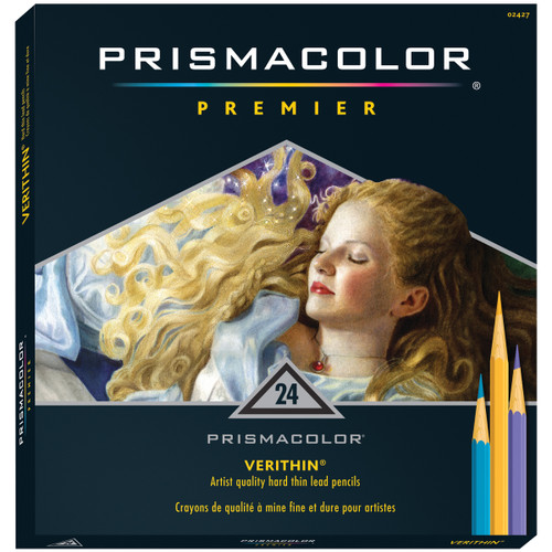 Prismacolor Premier Verithin Colored Pencils 24/Pkg2427 - 070735024275