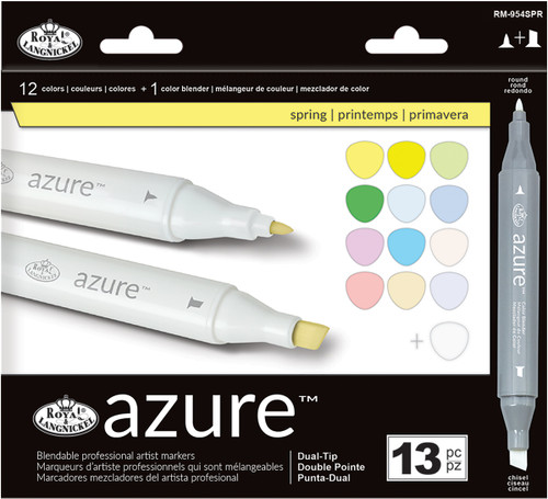 Royal & Langnickel(R) Azure Marker Set 13/Pkg-Spring Colors - RM-95-4SPR - 090672369215