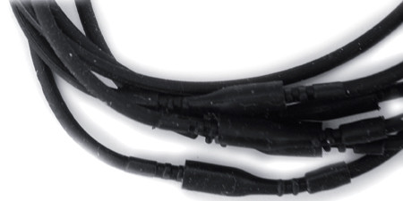 Stretch Magic Silkies Necklaces 2mm 6/Pkg-Black - SILKIES-3