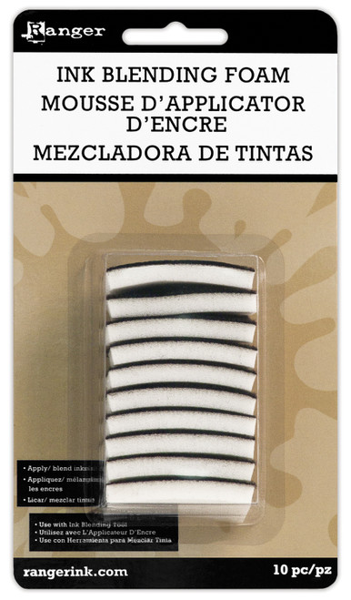 Ranger Ink Blending Foam 10/Pkg-For IBT23616 - IBT23623 - 789541023623
