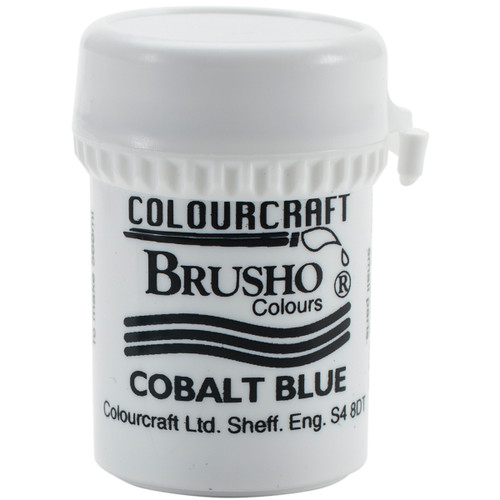 Brusho Crystal Colour 15g-Cobalt Blue BRB12-CB - 50601338514865060133851486