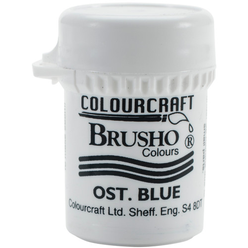 Brusho Crystal Colour 15g-Ost. Blue BRB12-OB - 50601338512335060133851233