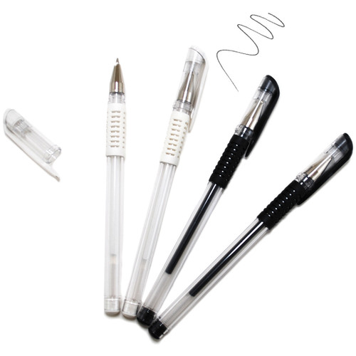 Scrapbook Gel Pens 4/Pkg-Black & White - GP060F