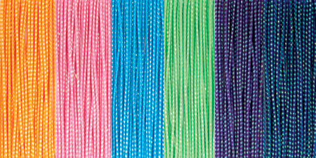 Sulyn Clubhouse Crafts Elastic Cord-Thick Sparkle - 3yd Each Of 6 Colors - 8900EC-1-11