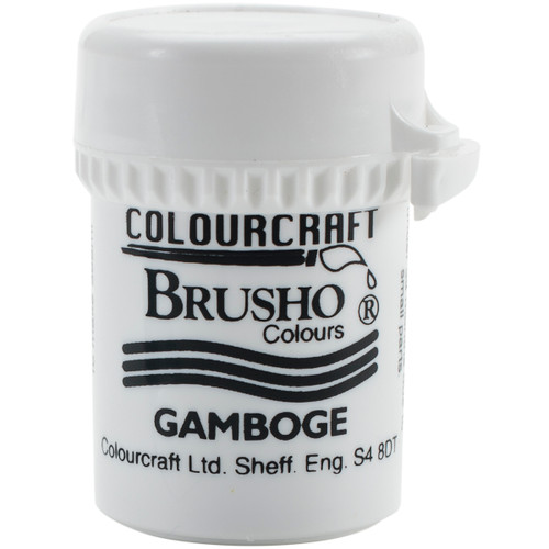 Brusho Crystal Colour 15g-Gamboge BRB12-GAM - 50601338512405060133851240