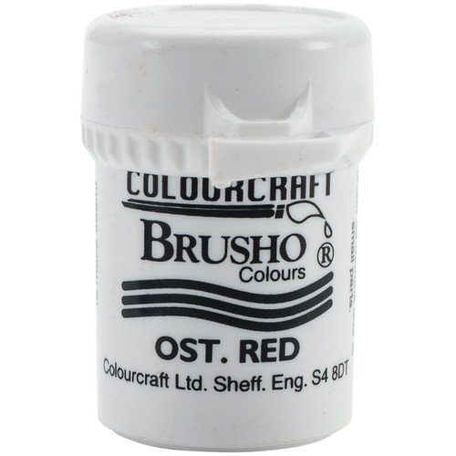 Brusho Crystal Colour 15g-Ost. Red -BRB12-OR - 5060133851417
