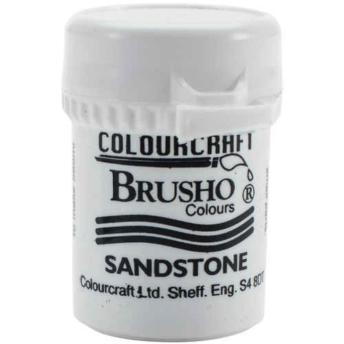 Brusho Crystal Colour 15g-Sandstone -BRB12-ST - 5060133851318