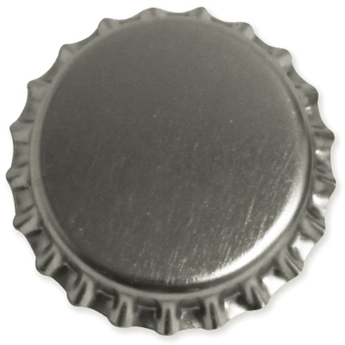 BCI Crafts Decorative Standard Bottle Caps 1" 50/Pkg-Chrome SBC50-CHR