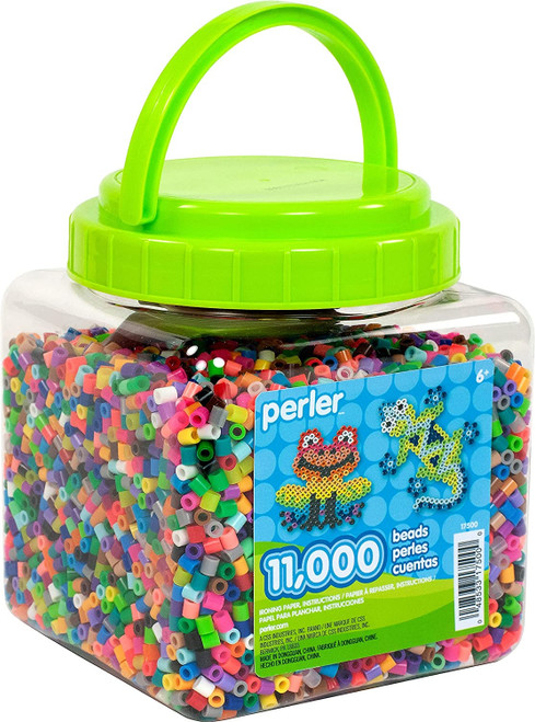 Perler Fused Beads 11,000/Pkg-Multicolor - 17500 Perler Fused Beads 11,000/Pkg-Multicolor - 17500