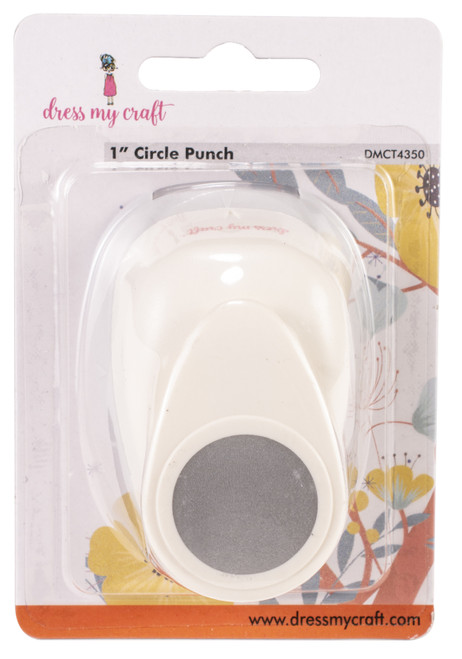 Dress My Craft Designer Punch-Circle 1" - DMCT4350 - 818911029283 Dress My Craft Designer Punch-Circle 1" - DMCT4350 - 818911029283