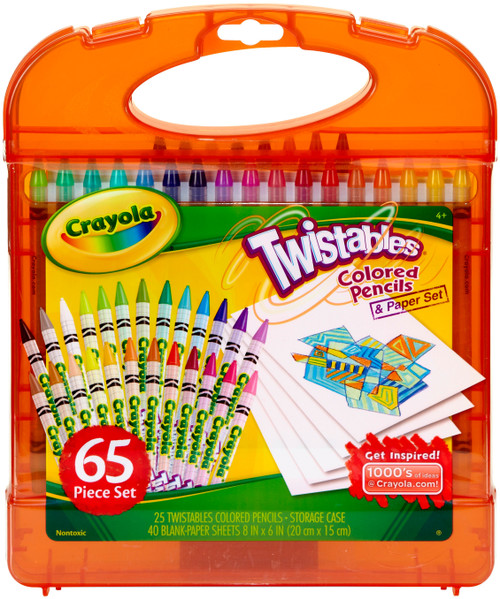 Crayola Twistables Colored Pencil Kit-Assorted Colors - 04-5225 - 071662952259