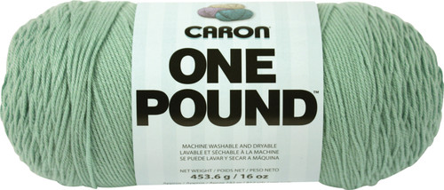 Caron One Pound Yarn-Soft Sage 294010-10580 - 057355383388