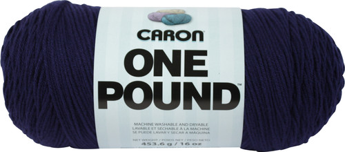Caron One Pound Yarn-Midnight Blue - 294010-10546 - 057355383333