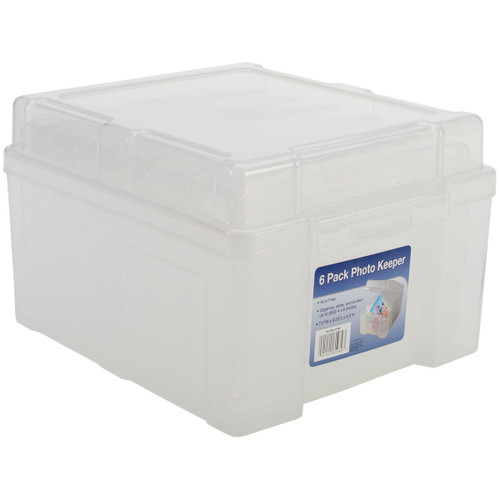 Storage Studios Photo Keeper-5.25"X8"X7.5" Clear - SS61989