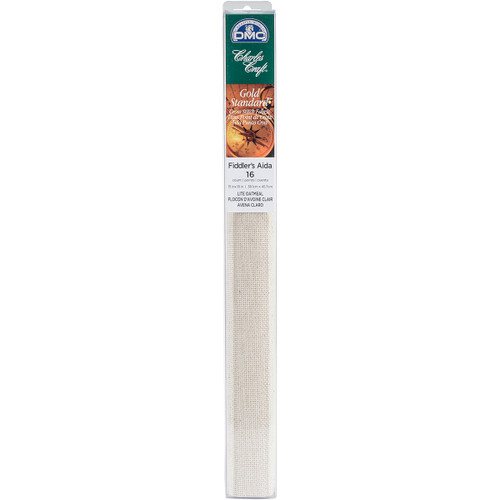 Charles Craft Gold Standard Fiddler's Cloth 16 Count 15"X18"-Light Oatmeal - GD1969-5452 - 078243053954