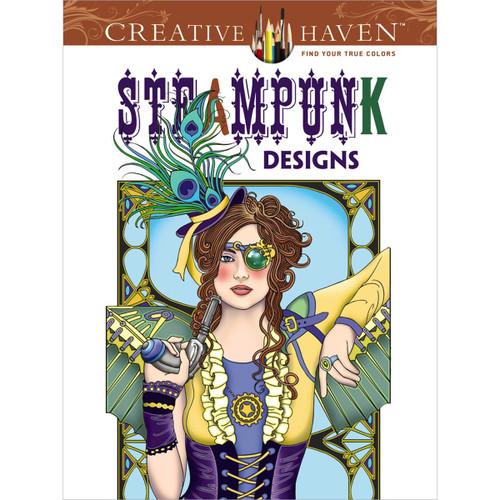 Creative Haven: Steampunk Designs Coloring Book-Softcover B6499192 - 97804864991929780486499192