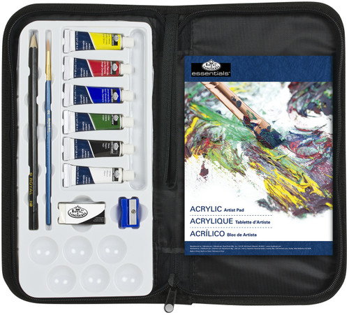 Royal & Langnickel(R) Keep N' Carry Artist Set-Acrylic Paint - RSETKCAP Royal & Langnickel(R) Keep N' Carry Artist Set-Acrylic Paint - RSETKCAP