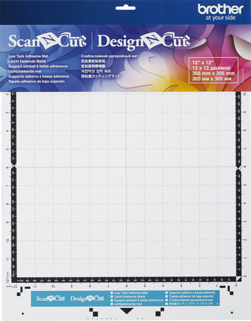 Brother ScanNCut Low Tack Mat 12"x12"-Low Tack MATLOW12