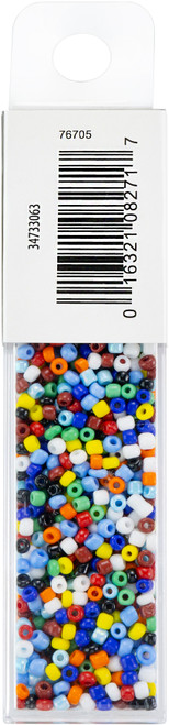 CousinDIY Jewelry Basics Glass Seed Beads 1.1oz-11/0 Assorted Color Seed Beads - JBSB-33063 CousinDIY Jewelry Basics Glass Seed Beads 1.1oz-11/0 Assorted Color Seed Beads - JBSB-33063