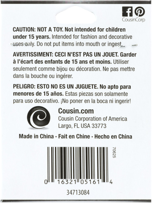CousinDIY Jewelry Basics Glass Beads 6mm 100/Pkg-Brown Metallic Round - 34713084 CousinDIY Jewelry Basics Glass Beads 6mm 100/Pkg-Brown Metallic Round - 34713084