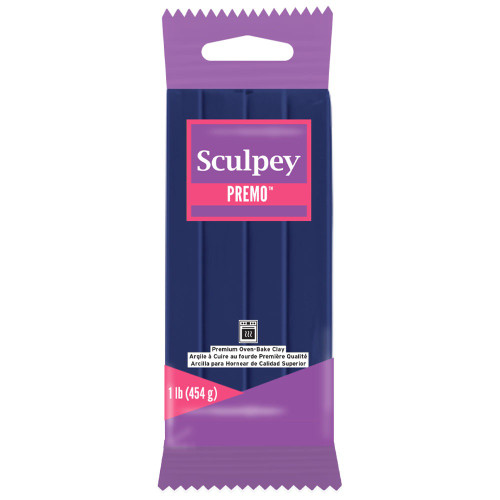 Sculpey Premo Polymer Clay 1lb-Ultramarine Blue Hue - PE1-5562