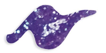 Tulip Dimensional Fabric Paint 4oz-Sparkles - Plum - FLSK-7-4