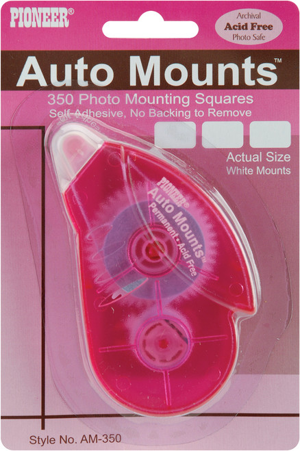 Auto Mounts Permanent Mounting Square Roller-350/Pkg AM350 - 023602620759