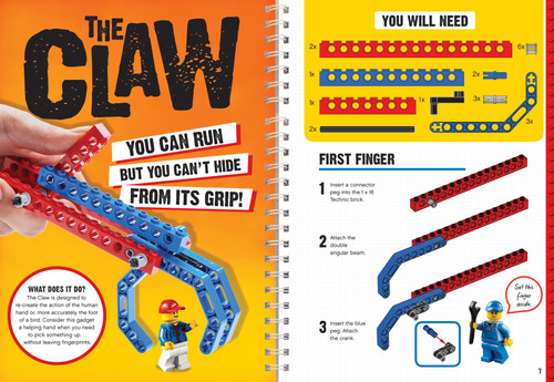 Klutz LEGO(R) Gadgets Book Kit-Build 11 Machines - K821963 Klutz LEGO(R) Gadgets Book Kit-Build 11 Machines - K821963