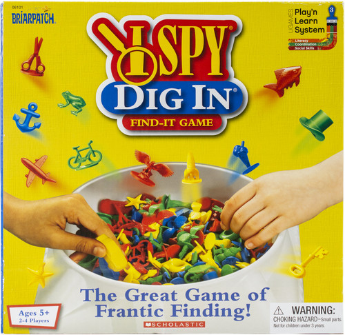 Briarpatch Scholastic I Spy Dig In Find It Game- - BP06101 - 794764061017