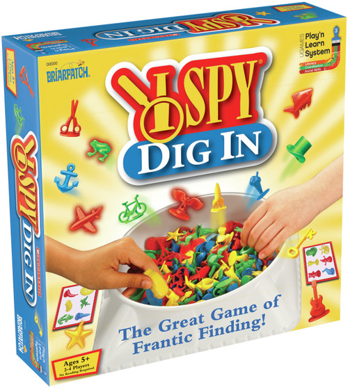 Briarpatch Scholastic I Spy Dig In Find It Game- - BP06101