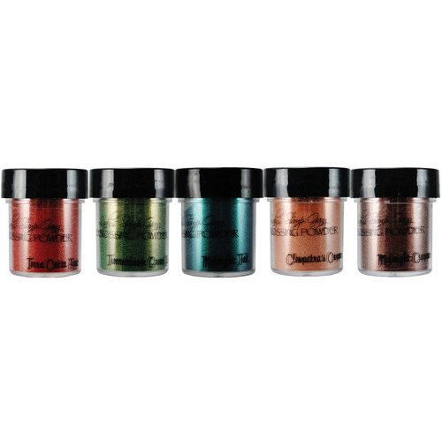 Lindy's Stamp Gang 2-Tone Embossing Powders .5oz 5/Pkg-Autumn - EP-SET-1