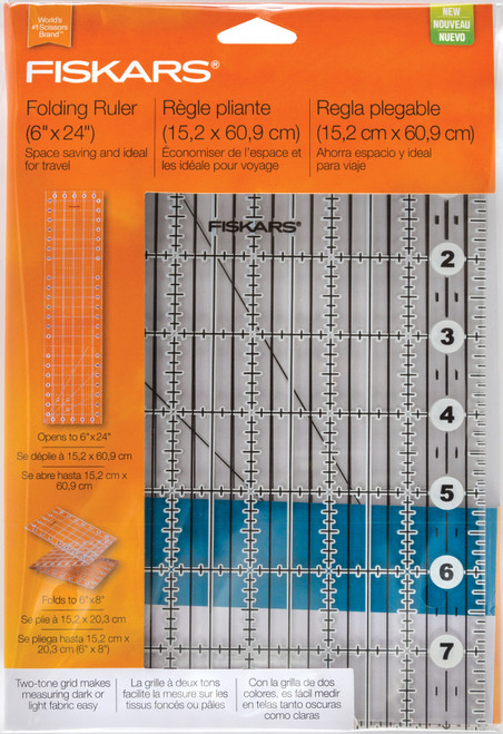 Fiskars Folding Ruler-6"X24" -187650 - 020335057012