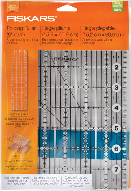 Fiskars Folding Ruler-6"X24" - 187650 - 020335057012