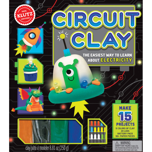 Klutz Circuit Clay Kit- - K810636 - 97813381063679781338106367
