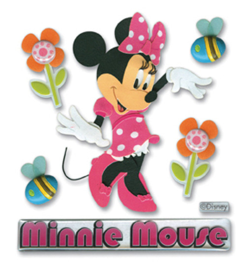 Disney Dimensional Stickers-Minnie Mouse DMCHM1