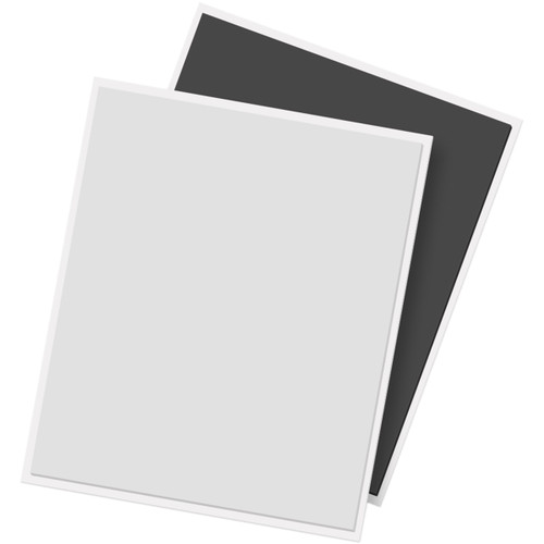 Scrapbook Adhesives 3D Foam Creative Sheets 2/Pkg-1 Black/1 White 01223
