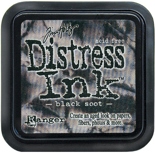 Tim Holtz Distress Ink Pad-Black Soot - DIS-19541 - 789541019541