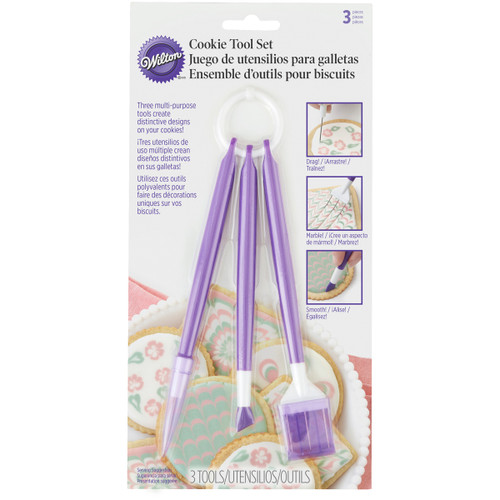 Wilton Cookie Decorating Tool Set 3pcsW7722 - 070896377227