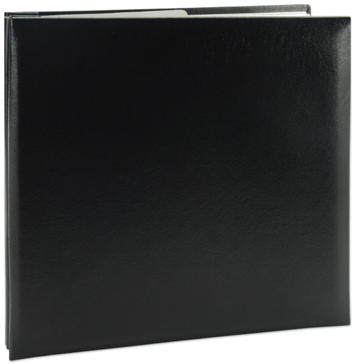 Pioneer Leatherette Post Bound Album 8"X8"-Black MB88-61233 - 023602612334