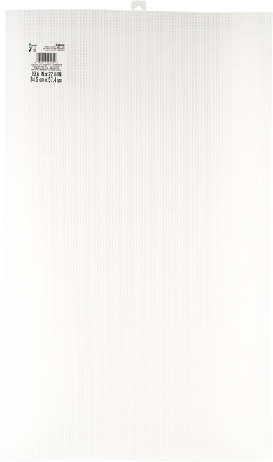 Zehrco-Giancola Ultra Stiff Plastic Canvas 7ct 13.625"X21.6"-Clear - 33409 - 850021774028