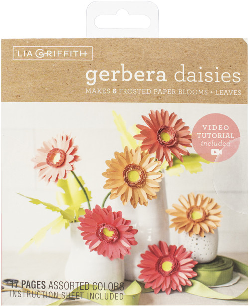Lia Griffith Paper Stack 6"X6.5" 24/Pkg-Daisy - LG41008 - 084001410082