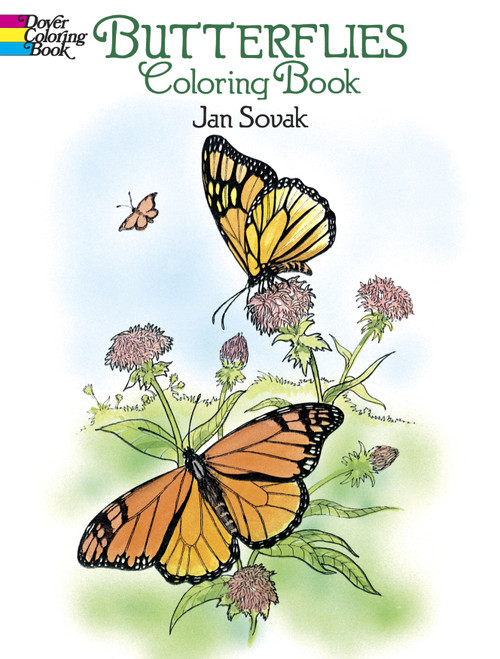 Butterflies Coloring Book-Softcover B6273358 - 97804862733589780486273358