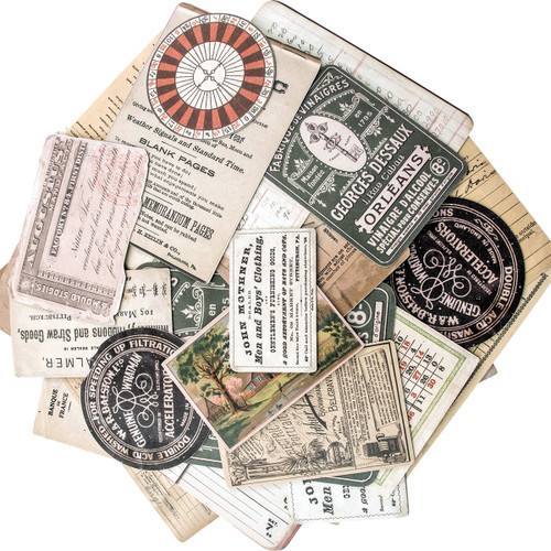 Idea-Ology Layers Cards 33/Pkg-1.5"X2" To 4.5"X5.75" - TH93553