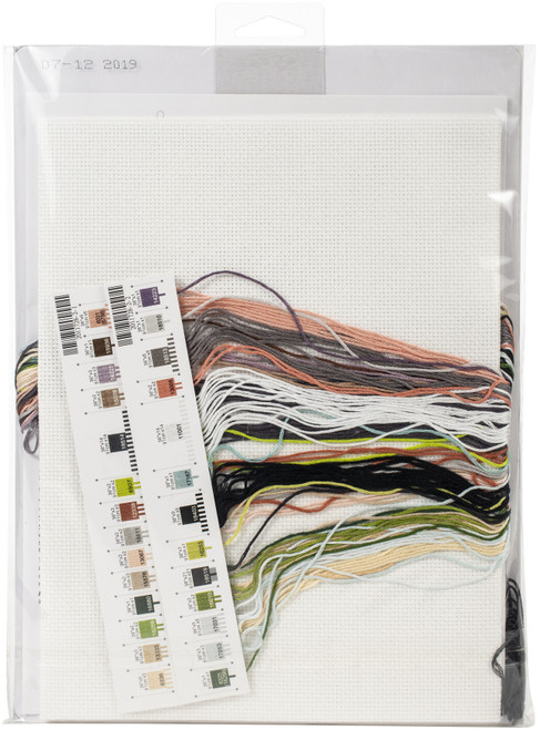 Dimensions Counted Cross Stitch Kit 12"X12"-Sweet Cow (14 Count) - 70-35386 Dimensions Counted Cross Stitch Kit 12"X12"-Sweet Cow (14 Count) - 70-35386